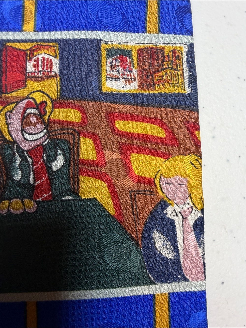 NWT Gary Silverberg Limited Edition Tie Canamerican Dream #005/880 Oscardo - Picture 9 of 11